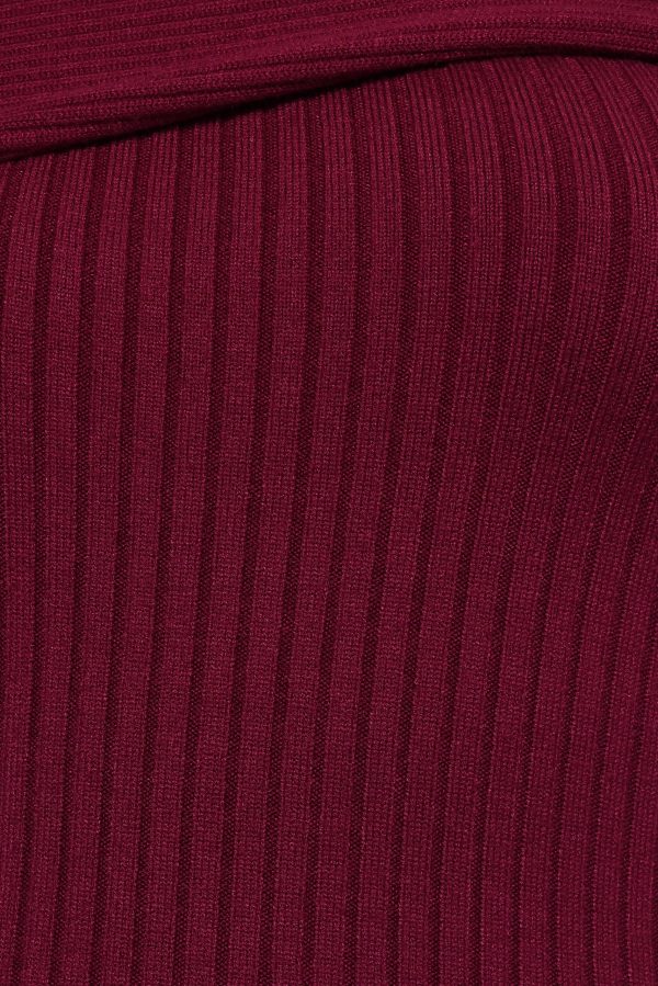 Cammie Long Sleeve Midi Dress – Fuchsia - Image 7